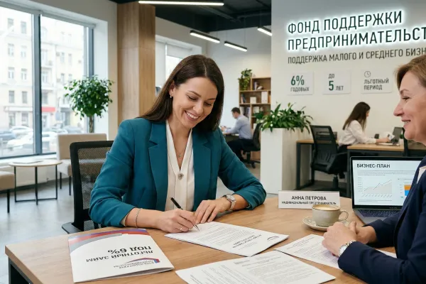 Льготный займ под 6% через Фонд поддержки предпринимательства